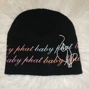 Baby Phat Multicolor Embroidered Vintage Bennie Hat